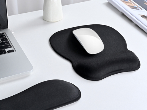 Simple solid color memory mouse pad